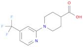 1-[4-(Trifluoromethyl)-2-pyridyl]piperidine-4-carboxylicAcid