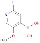 (2-fluoro-5-methoxypyridin-4-yl)boronic acid