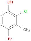 4-Bromo-2-chloro-3-methylphenol