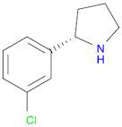 (S)-2-(3-chlorophenyl)pyrrolidine