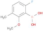 6-Fluoro-2-methoxy-3-methylphenylboronic acid