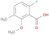 6-Fluoro-2-methoxy-3-methylbenzoic acid