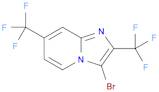 3-bromo-2,7-bis(trifluoromethyl)imidazo[1,2-a]pyridine