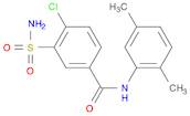 4-chloro-N-(2,5-dimethylphenyl)-3-sulfamoylbenzamide