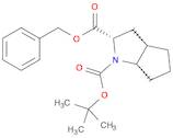 (2S,3aS,6aS)-2-benzyl 1-tert-butyl hexahydrocyclopenta[b]pyrrole-1,2(2H)-dicarboxylate