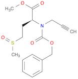 (2S)-Methyl 2-(((Benzyloxy)Carbonyl)(Prop-2-Yn-1-Yl)Amino)-4-(Methylsulfinyl)Butanoate