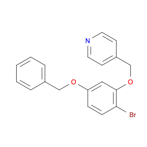 4-((5-(Benzyloxy)-2-Bromophenoxy)Methyl)Pyridine