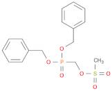 (Bis(Benzyloxy)Phosphoryl)Methyl Methanesulfonate