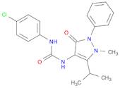 1-(4-Chlorophenyl)-3-(5-Isopropyl-1-Methyl-3-Oxo-2-Phenyl-2,3-Dihydro-1H-Pyrazol-4-Yl)Urea