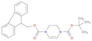 1-((9H-fluoren-9-yl)methyl) 4-tert-butyl 2,3-dihydropyrazine-1,4-dicarboxylate