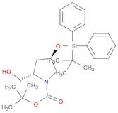 tert-Butyl (2S,4R)-4-((tert-butyldiphenylsilyl)oxy)-2-(hydroxymethyl)pyrrolidine-1-carboxylate