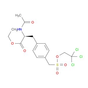 (S)-Ethyl 2-Acetamido-3-(4-(((2,2,2-Trichloroethoxy)Sulfonyl)Methyl)Phenyl)Propanoate
