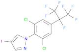 1-(2,6-dichloro-4-(perfluoropropan-2-yl)phenyl)-4-iodo-1H-pyrazole