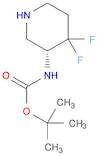 (R)-tert-butyl (4,4-difluoropiperidin-3-yl)carbamate