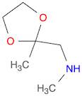 N-methyl-1-(2-methyl-1,3-dioxolan-2-yl)methanamine