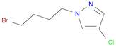 1-(4-bromobutyl)-4-chloro-1H-pyrazole