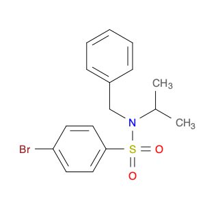 4-​bromo-​N-​(1-​methylethyl)​-​N-​(phenylmethyl)​-Benzenesulfonamide