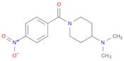 [4-(dimethylamino)-1-piperidinyl](4-nitrophenyl)-Methanone