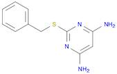 2-(benzylthio)pyrimidine-4,6-diamine