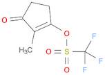 2-methyl-3-oxocyclopent-1-en-1-yl trifluoromethanesulfonate