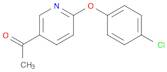 1-(6-(4-chlorophenoxy)pyridin-3-yl)ethanone