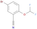 5-bromo-2-(difluoromethoxy)benzonitrile