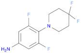 4-(4,4-difluoropiperidin-1-yl)-3,5-difluoroaniline