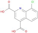 8-chloroquinoline-2,4-dicarboxylic acid