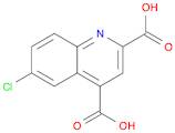 6-chloroquinoline-2,4-dicarboxylic acid