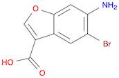 6-amino-5-bromobenzofuran-3-carboxylic acid