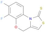 6,7-difluorobenzo[b]thiazolo[3,4-d][1,4]oxazine-1(4H)-thione