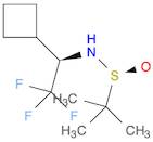 (S)-N-((R)-1-cyclobutyl-2,2,2-trifluoroethyl)-2-methylpropane-2-sulfinamide