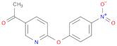 1-(6-(4-nitrophenoxy)pyridin-3-yl)ethanone