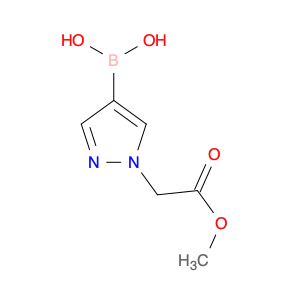 (1-(2-Methoxy-2-oxoethyl)-1H-pyrazol-4-yl)boronic acid