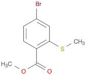 methyl 4-bromo-2-(methylthio)benzoate