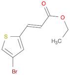 (E)-ethyl 3-(4-bromothiophen-2-yl)acrylate