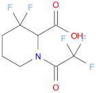 3,3-Difluoro-1-(2,2,2-trifluoroacetyl)piperidine-2-carboxylic acid