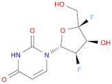 1-((2R,3R,4S,5S)-3,5-Difluoro-4-Hydroxy-5-(Hydroxymethyl)Tetrahydrofuran-2-Yl)Pyrimidine-2,4(1H,...