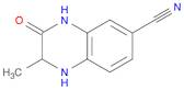 2-methyl-3-oxo-1,2,3,4-tetrahydroquinoxaline-6-carbonitrile