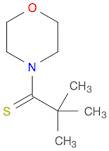 2,2-dimethyl-1-morpholinopropane-1-thione