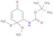 tert-butyl (6,6-dimethoxy-3-oxocyclohexa-1,4-dien-1-yl)carbamate