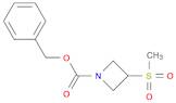 benzyl 3-(methylsulfonyl)azetidine-1-carboxylate