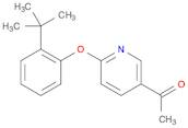 5-Acetyl-2-(2-tert-butylphenoxy) pyridine