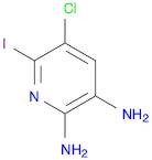 5-chloro-6-iodopyridine-2,3-diamine