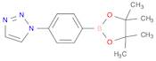 1-(4-(4,4,5,5-Tetramethyl-1,3,2-dioxaborolan-2-yl)phenyl)-1H-1,2,3-triazole