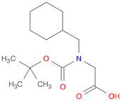 2-((tert-butoxycarbonyl)(cyclohexylmethyl)amino)acetic acid