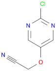 2-((2-chloropyrimidin-5-yl)oxy)acetonitrile