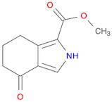 methyl 4-oxo-4,5,6,7-tetrahydro-2H-isoindole-1-carboxylate