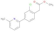 methyl 2-(2-chloro-4-(6-methylpyridin-2-yl)phenyl)acetate