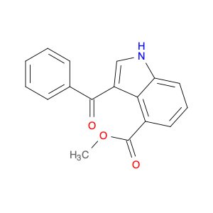 methyl 3-benzoyl-1H-indole-4-carboxylate